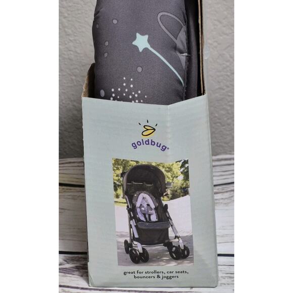 Go by Goldbug Duo Head and Strap Cover Set 4 Piece Support Planets and Stars - Picture 4 of 7